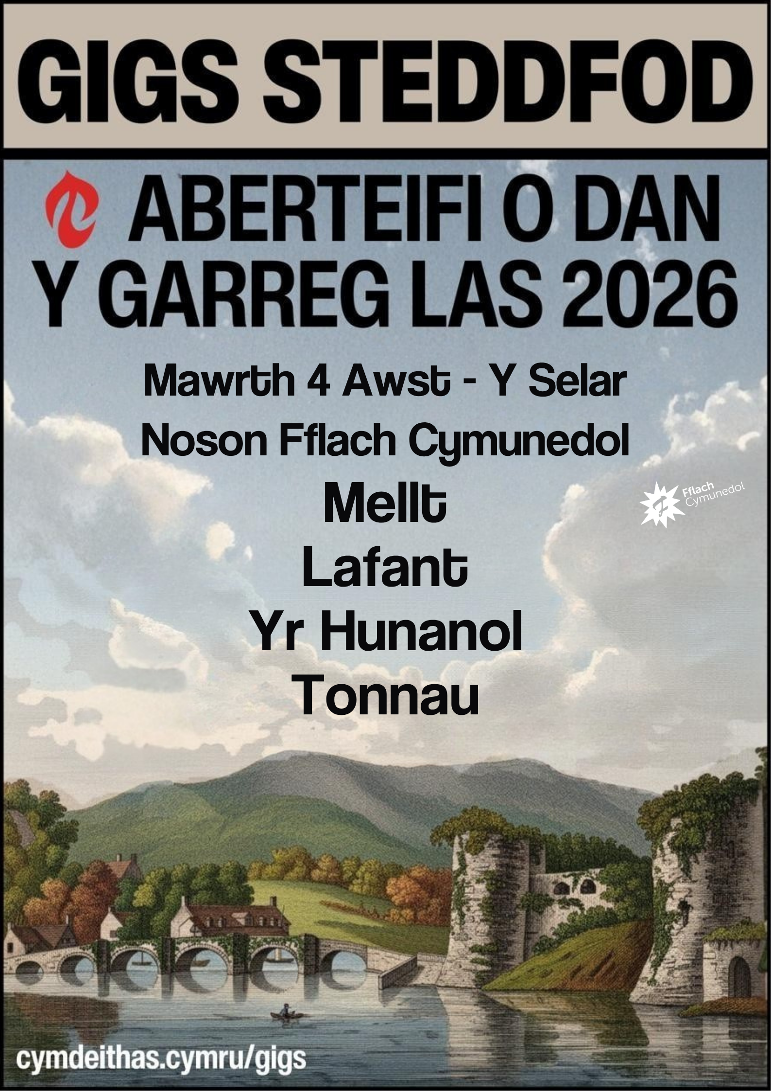 Gigs y Garreg Las - Mellt